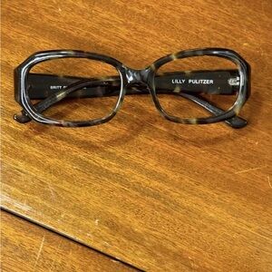 LILLY PULITZER Eyeglasses Frames Tortoiseshell No Lens